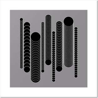 circles op art design Posters and Art